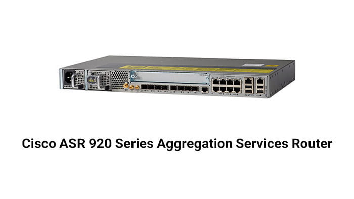 Cisco ASR 920 Series Aggregation Services Router