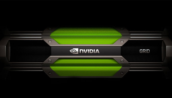 Virtual graphics card for creating content in Nvidia GRID Virtual Applications