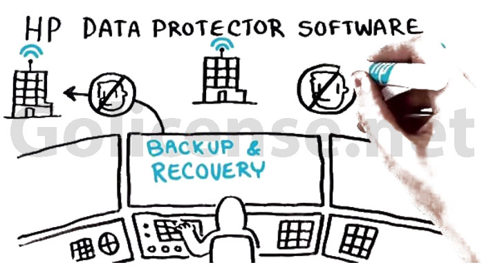 The licensed HP DataProtector Software is an advanced data protection solution designed to help businesses.