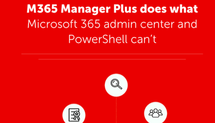 ManageEngine O365 Manager Plus was renamed to "ManageEngine M365 Manager Plus" to reflect the name change made by Microsoft from "Office 365" to "Microsoft 365.