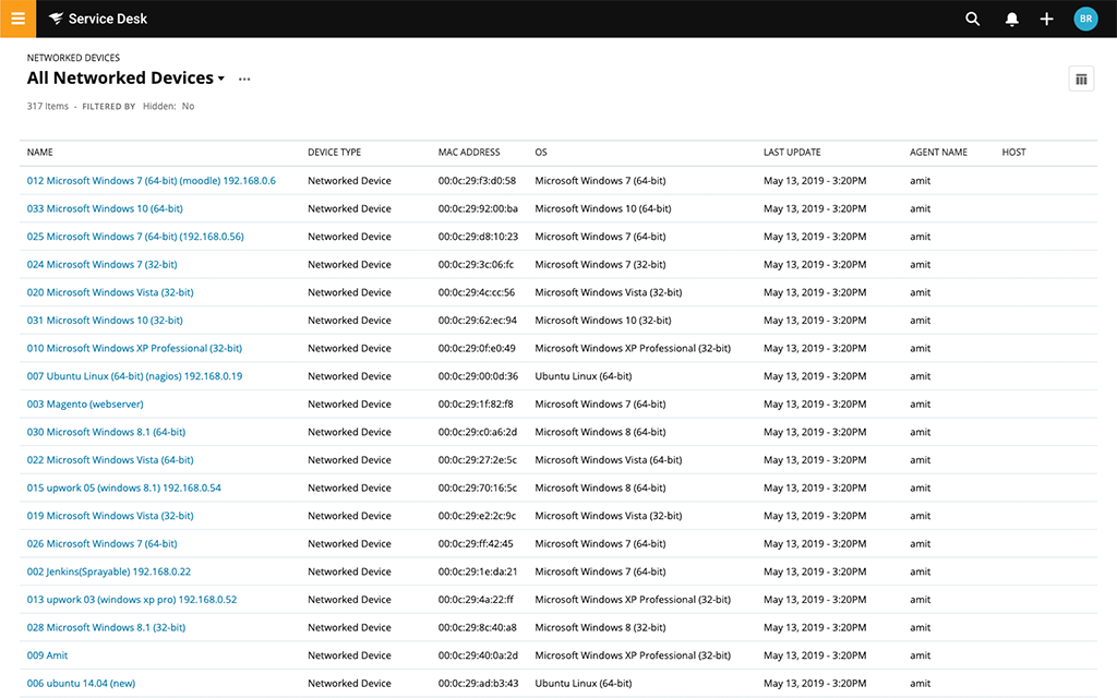 solarwinds service desk features 