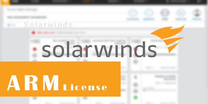 Solarwinds ARM License