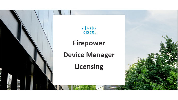 Activating PLR License on Cisco FDM