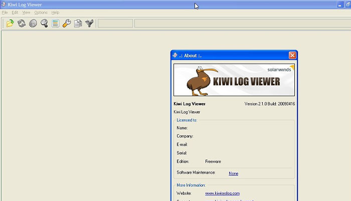 Kiwi Log Viewer for Windows