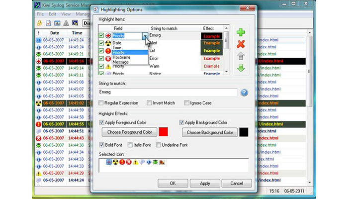 Kiwi Syslog Server