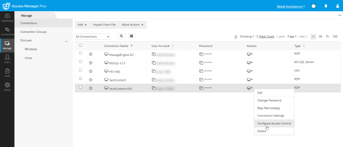 ManageEngine Access Manager benefits
