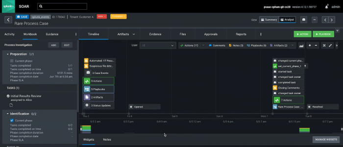 Splunk SOAR features