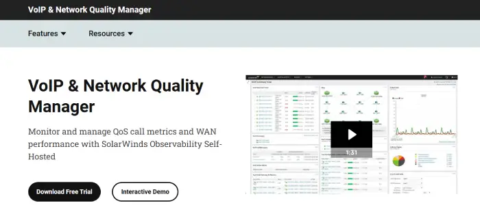 SolarWinds VNQM Pricing