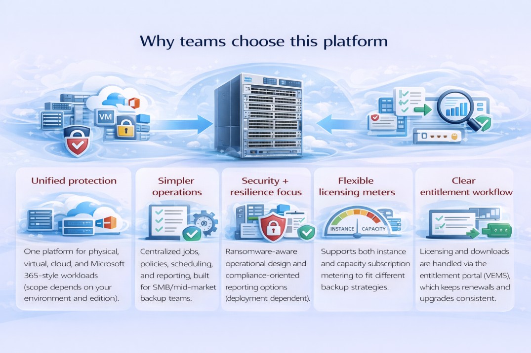 Veritas BackupExec license