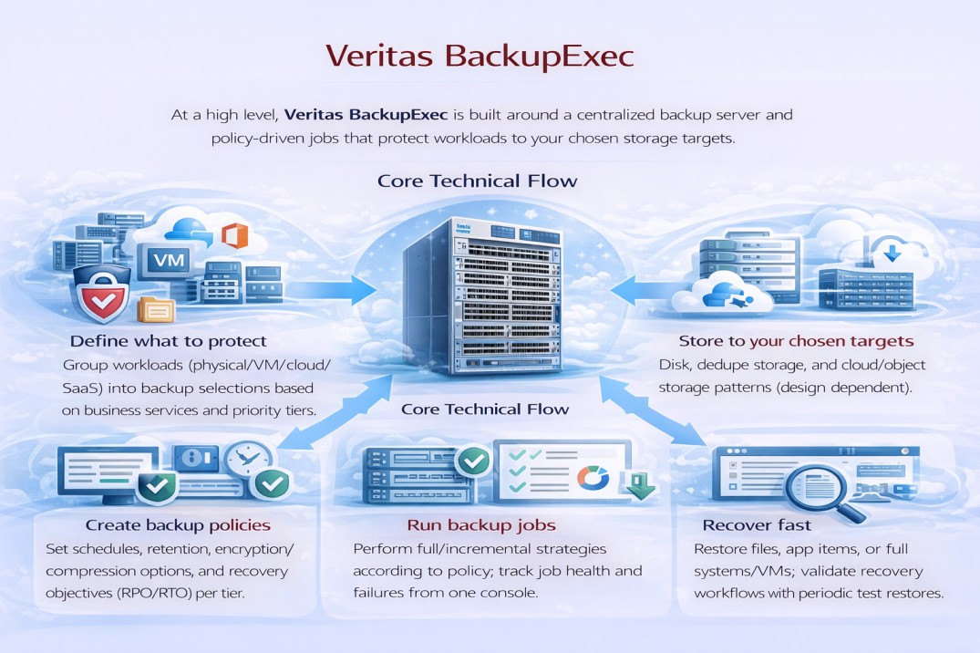 Veritas BackupExec overview