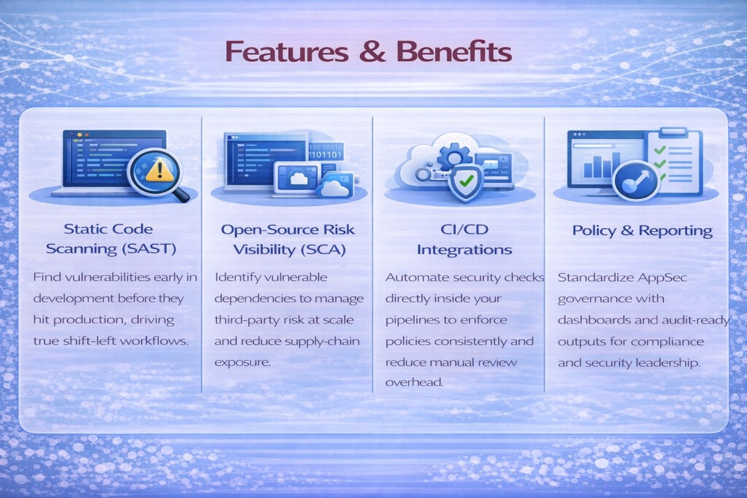 Checkmarx license features 