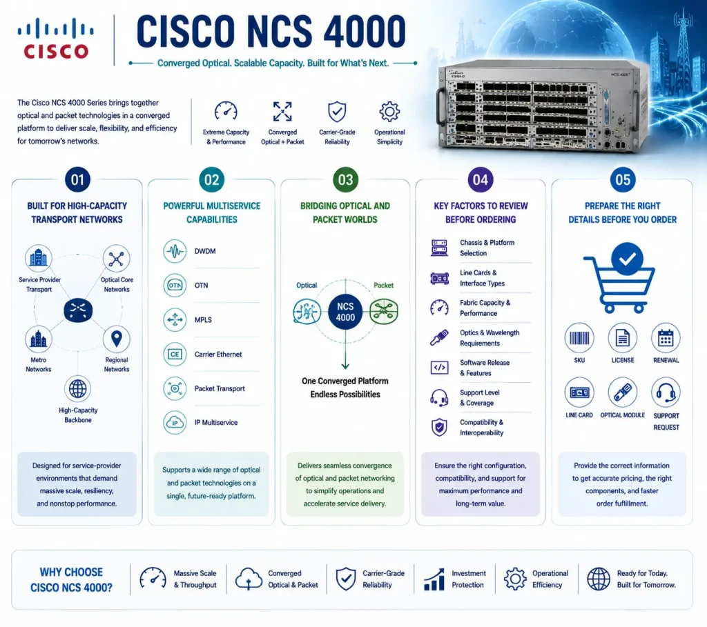 Cisco NCS 4000 license