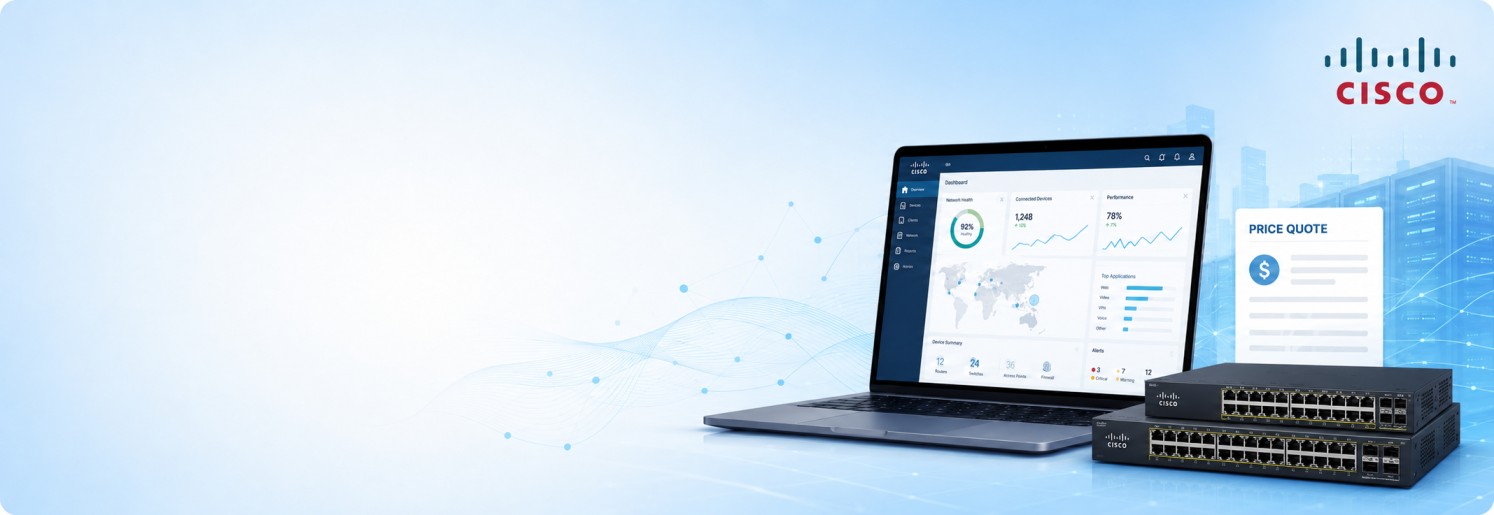 Cisco Switch price quote banner