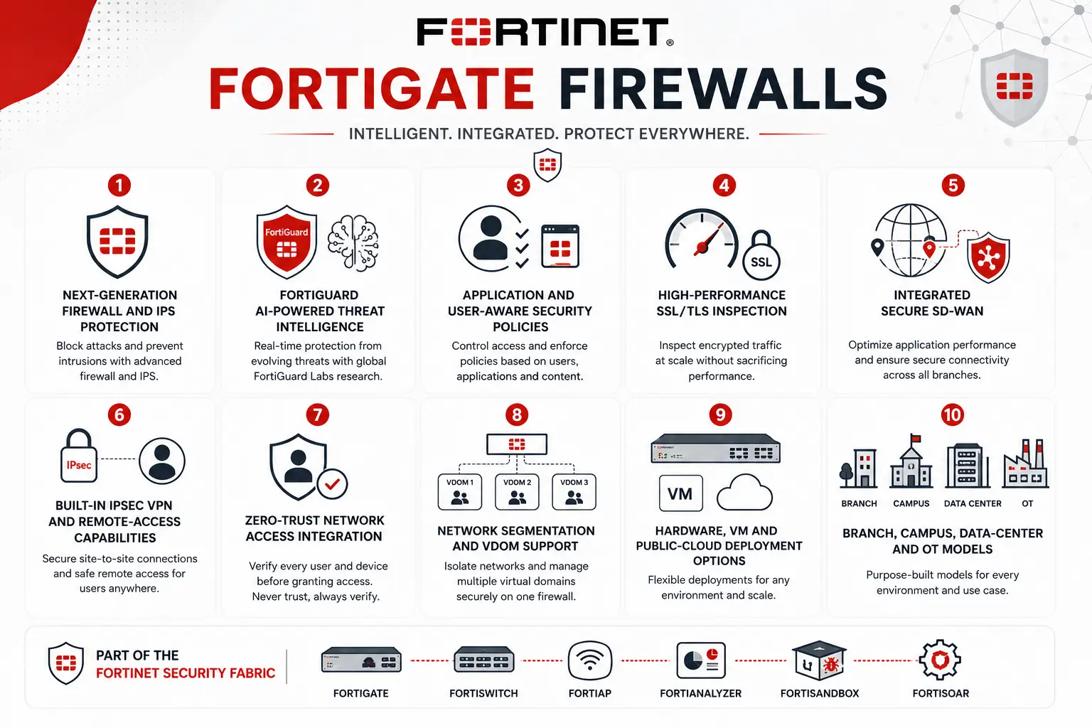 Fortigate firewalls benefits