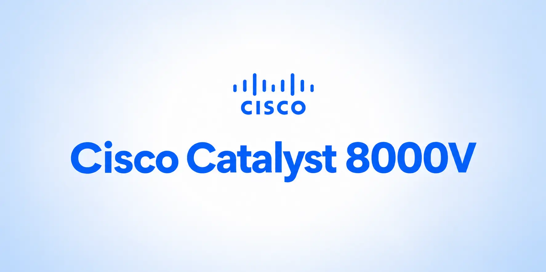 Cisco Catalyst 8000V
