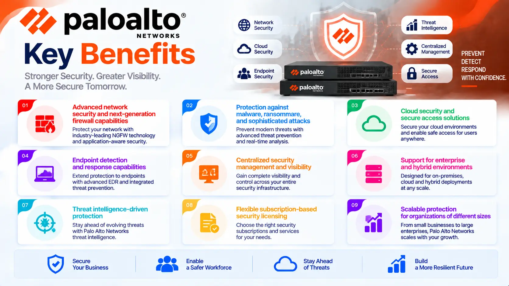 palo alto key benefits