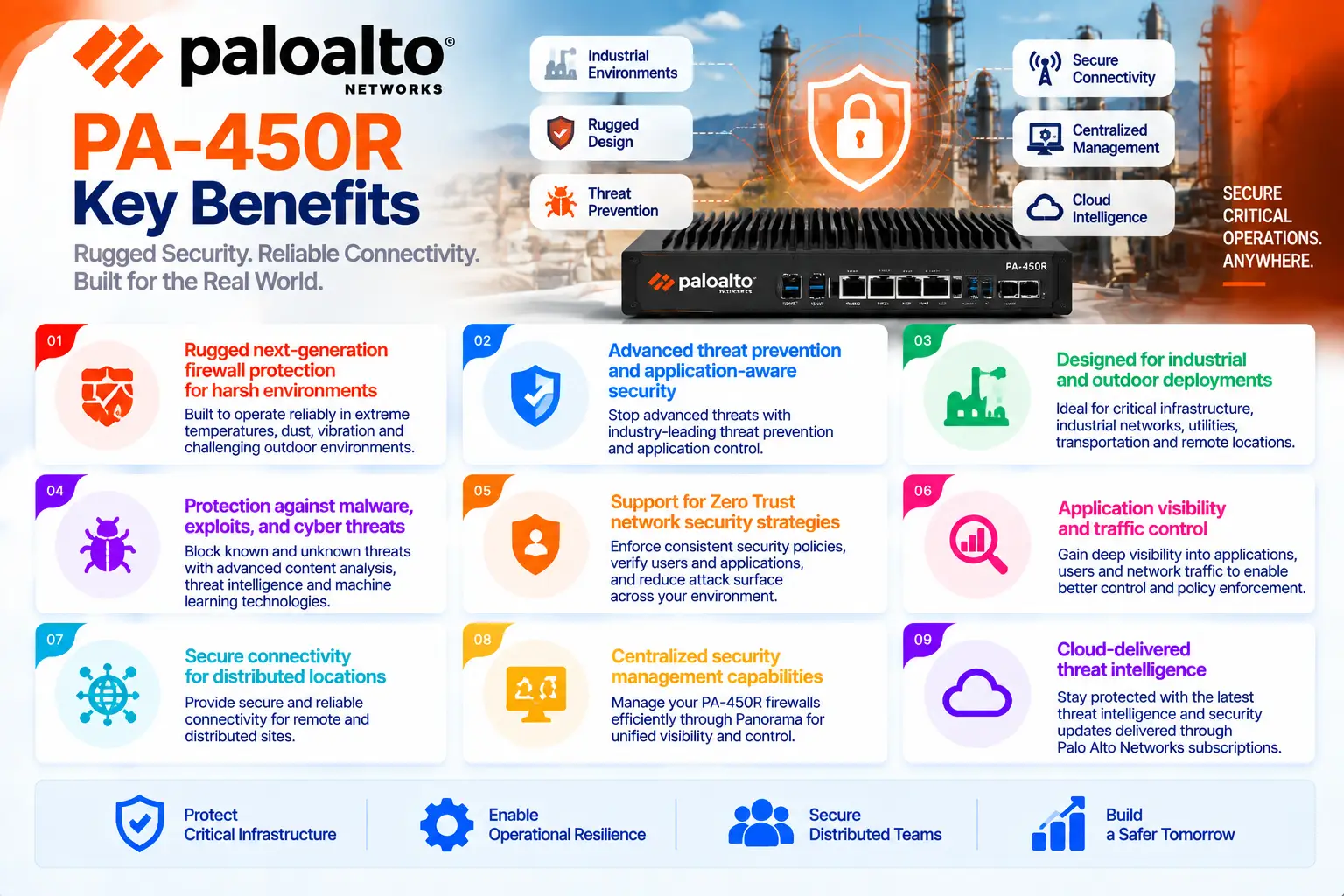 palo alto pa-450R benefits