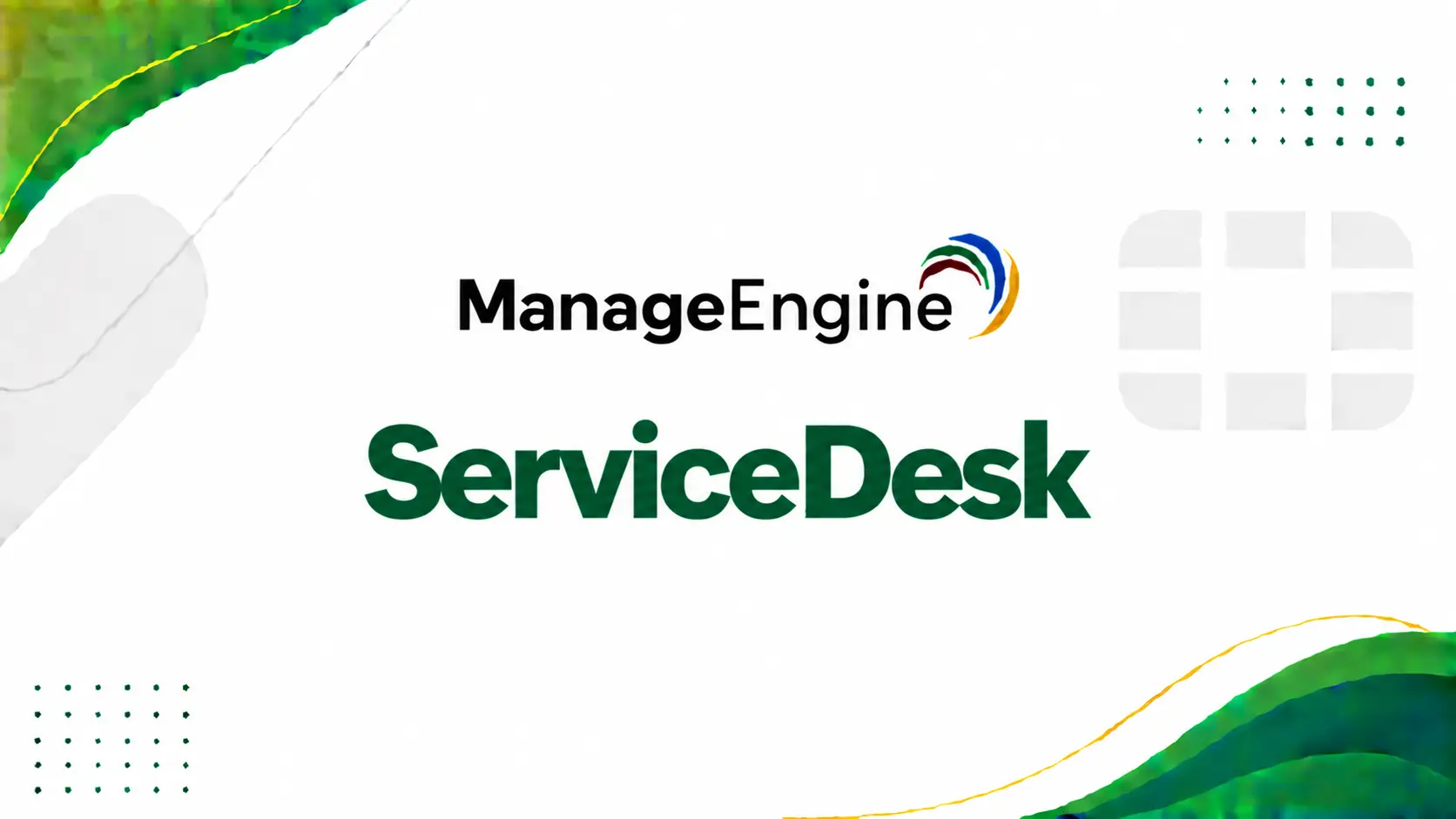 ManageEngine ServiceDesk