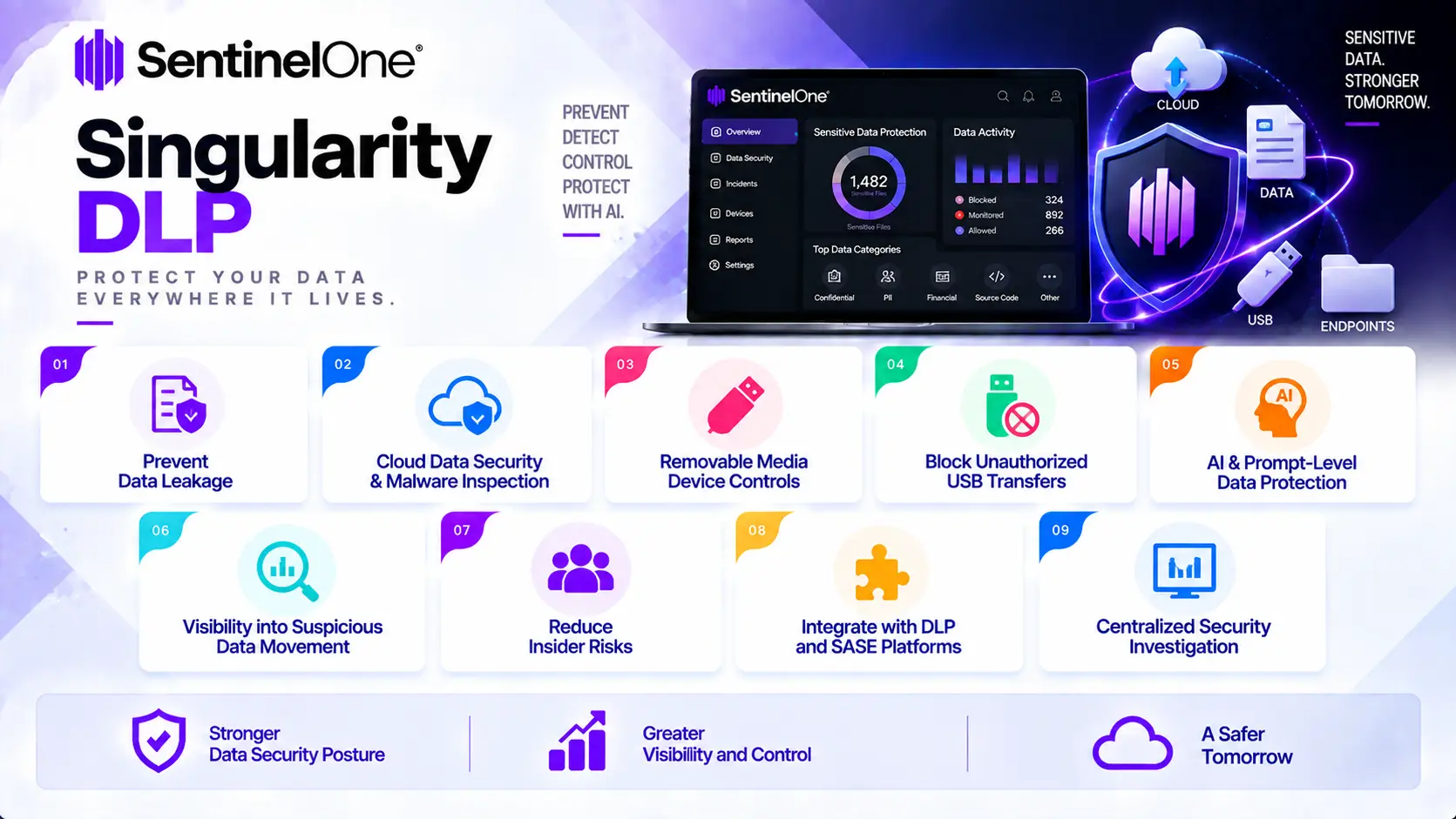 singulartiy dlp benefits
