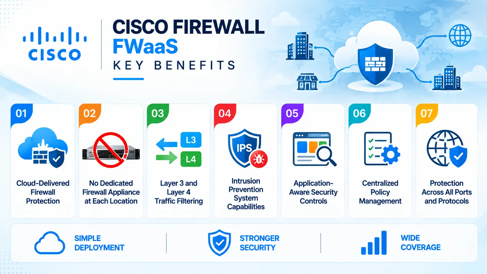 Cisco Firewall FWaaS Key Benefits