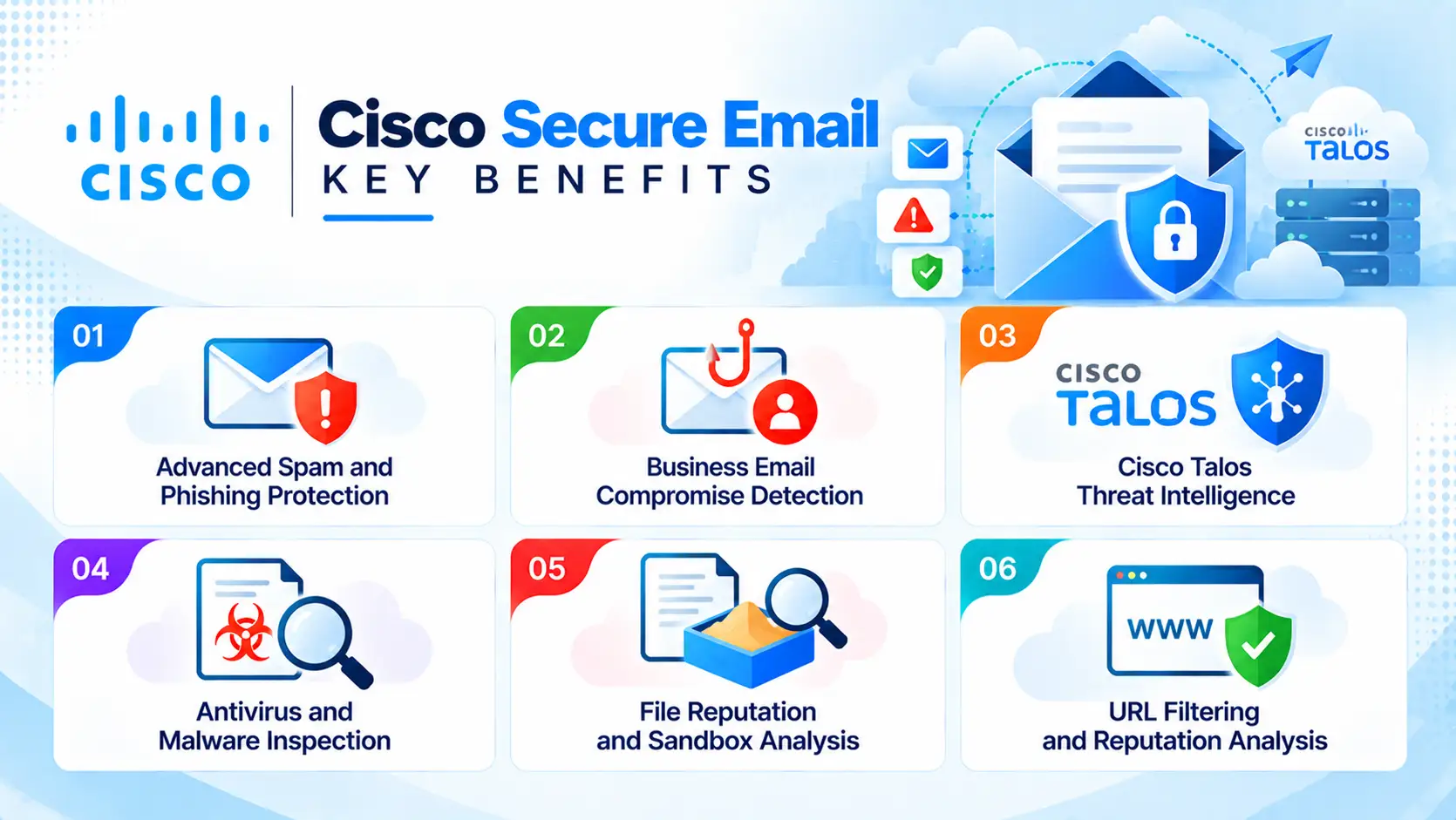 Cisco Secure Email Key Benefits