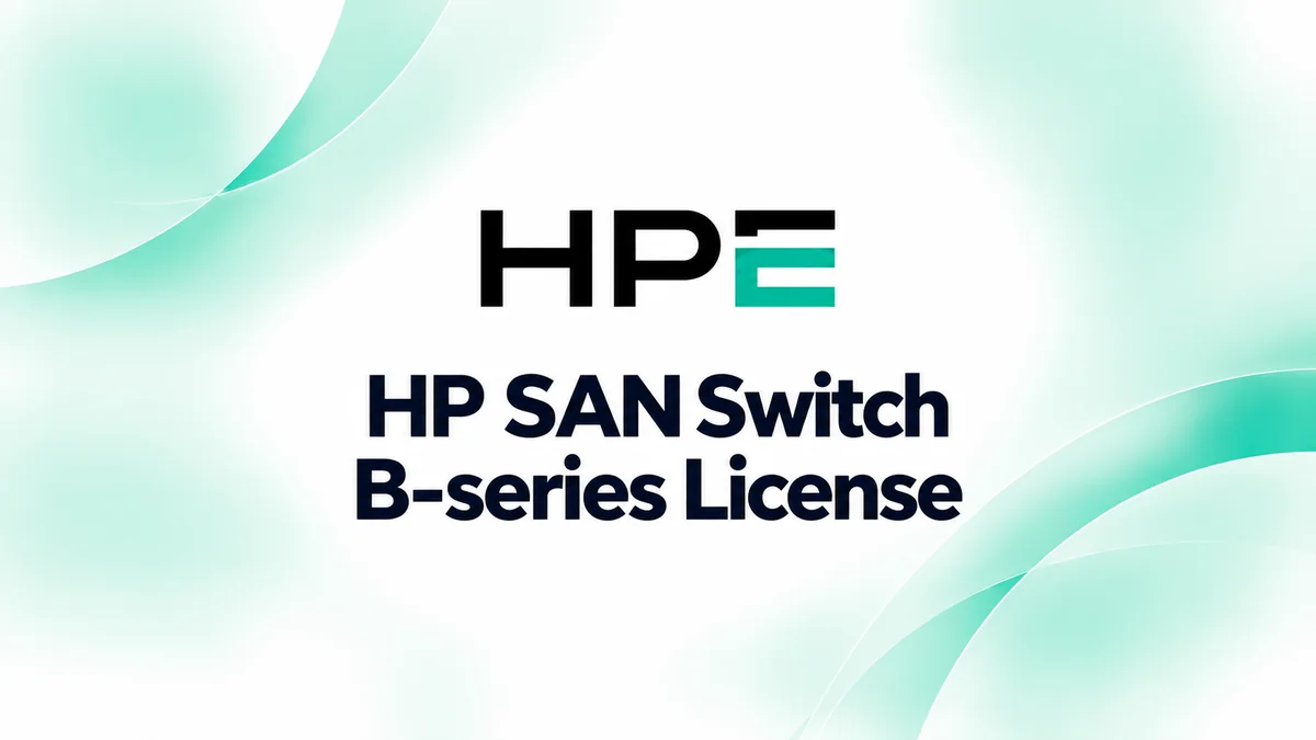 HPE SAN Switch B-series License