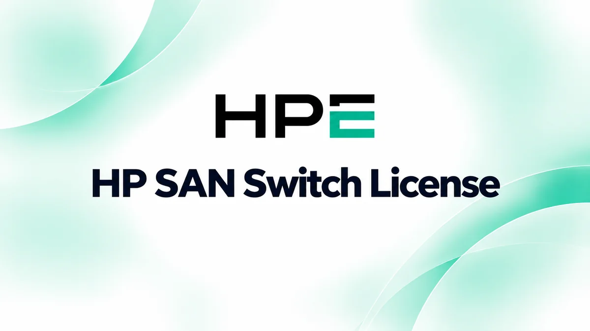 HPE SAN Switch License