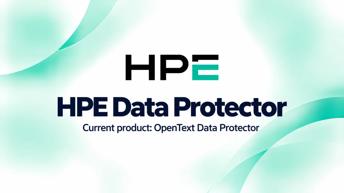 HPE Data Protector