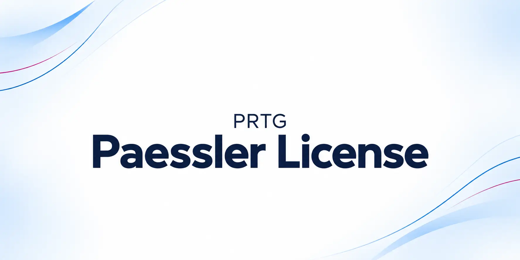 Paessler License (PRTG)